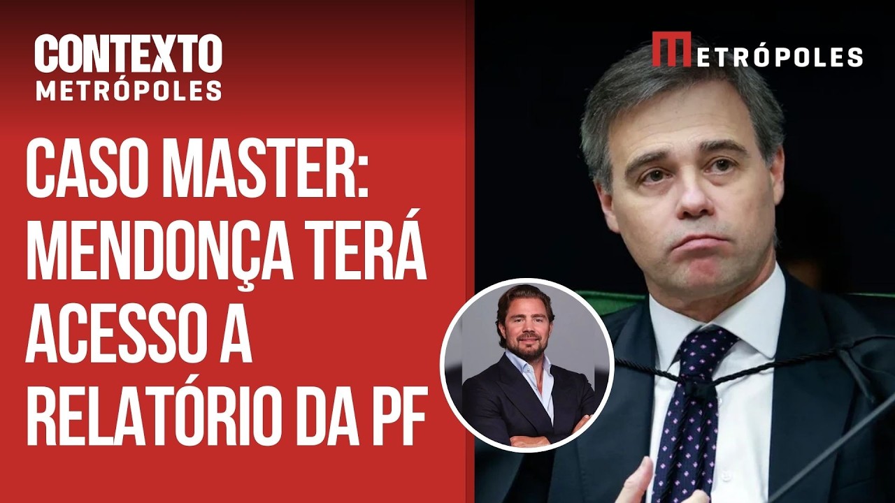 Master: Após saída de Toffoli, André Mendonça se reúne hoje com a Polícia Federal