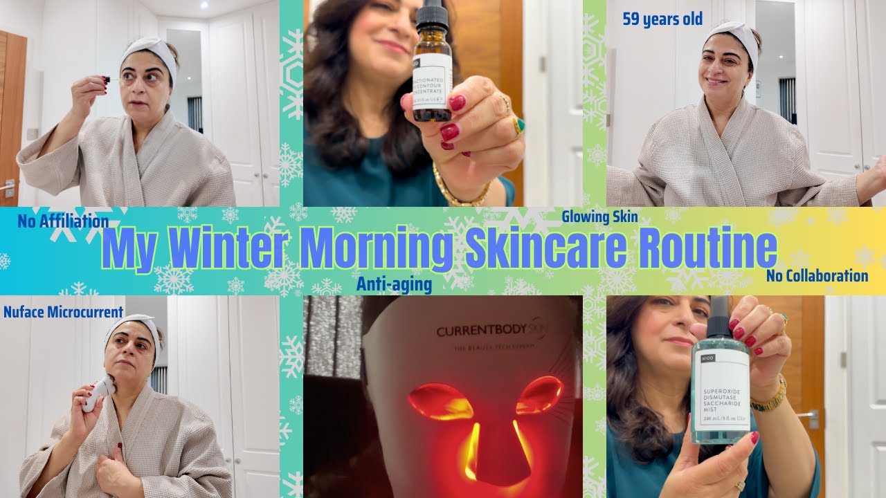 Cold-Weather Glow: My Anti-Aging Morning Routine | Simply Samina