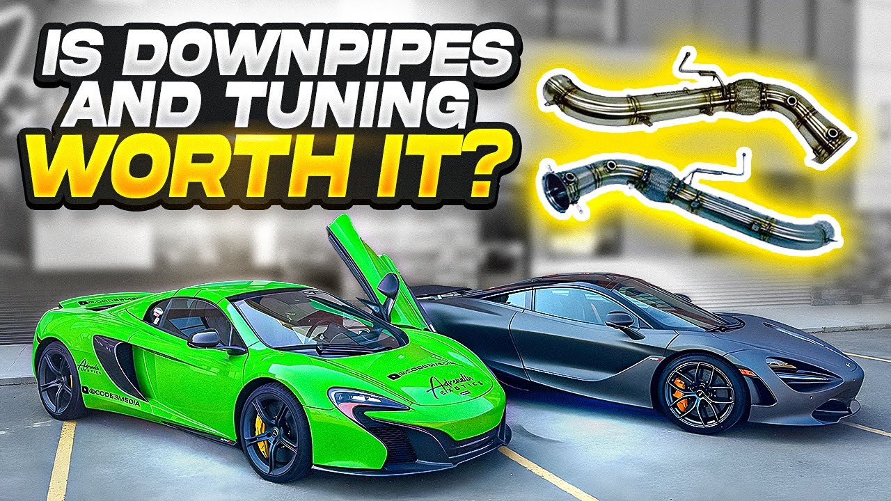 Это НУЖНО КАЖДОМУ McLaren! // Обзор даунпайпов и тюнинга VAP для 650-х!