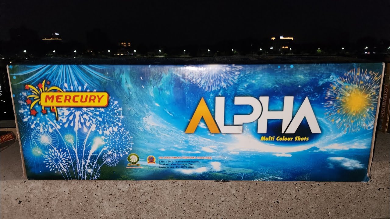 Mercury 60 Shots Alpha. Do Not Buy Without watching this.By SRI SAKTHIMAAN FIREWORKS INDUSTRIES
