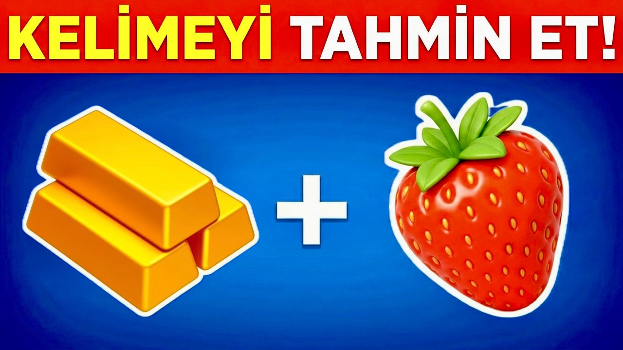 Emojilerle Kelimeyi Tahmin Edebilir Misin? 🧠🤔💡 Emoji Quiz 2026
