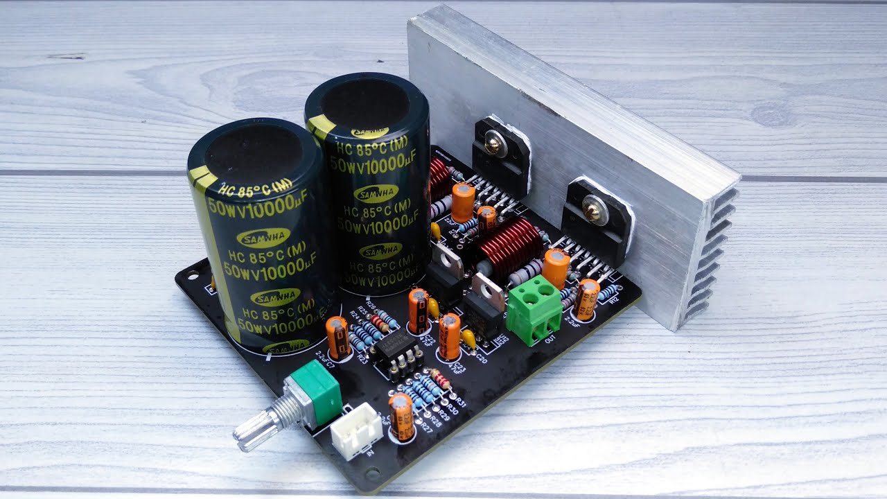 LM3886 studio stereo Amplifier
