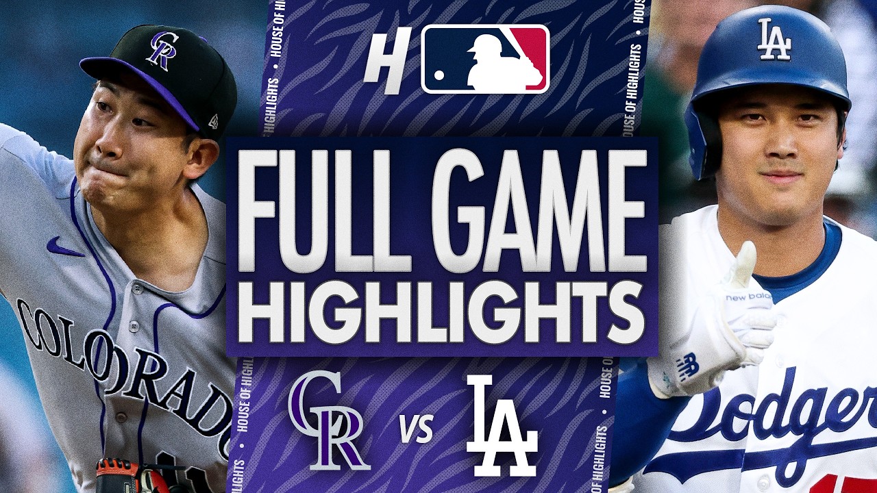 Colorado Rockies против Los Angeles Dodgers &mdash; ЛУЧШИЕ МОМЕНТЫ МАТЧА 🔥 27 мая 2026 г. Сезон MLB