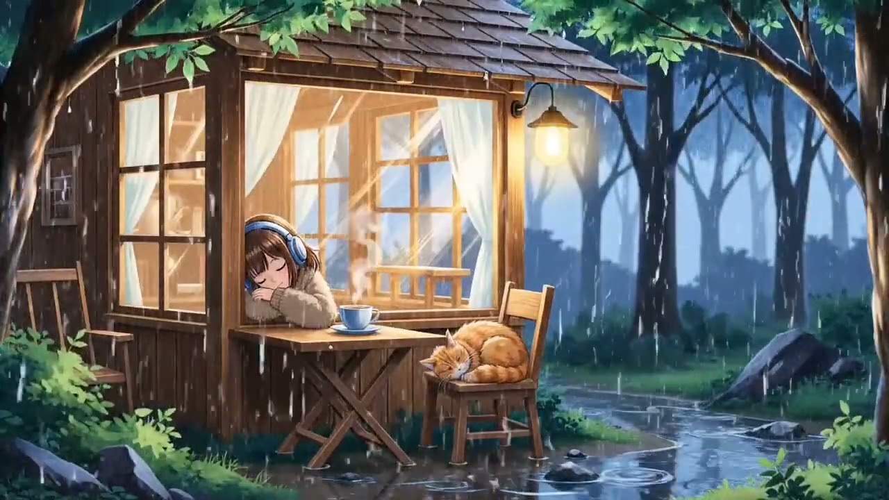 October Fall Morning at Cozy Coffee Shop Ambience 🍂 Relaxing Jazz Instrumental Music for Good Mood