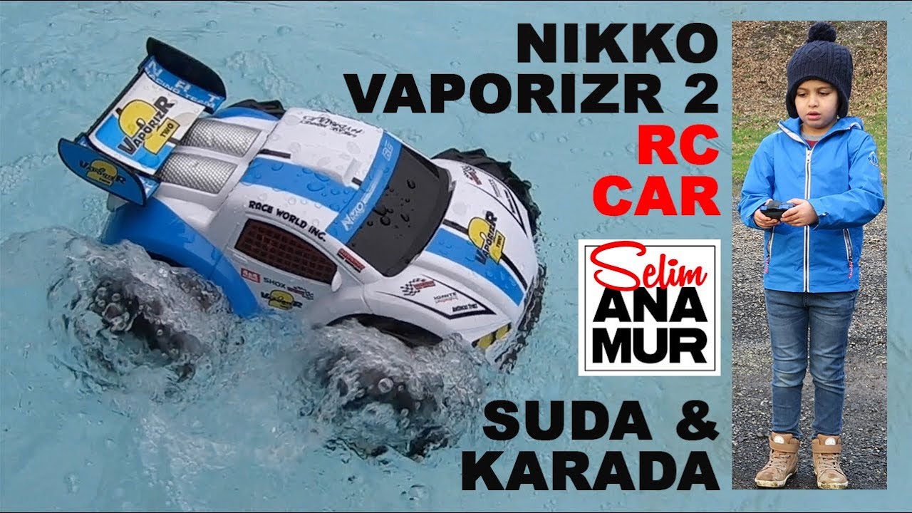Nikko Vaporizr 2 RC Kumandalı Amfibik Araba Selim Anamur Vlog