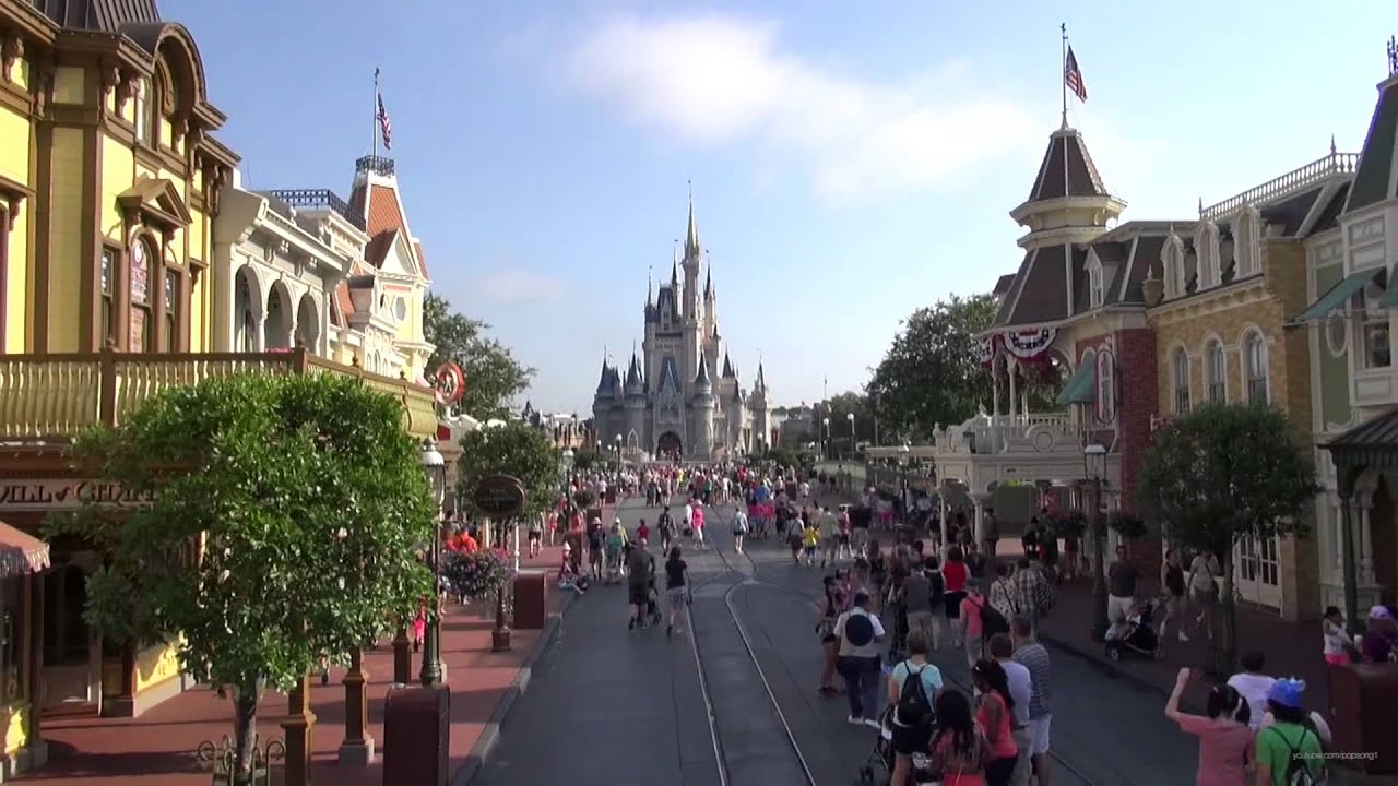 Main Street USA at the Magic Kingdom from the Omnibus - Walt Disney World