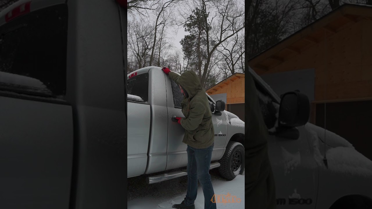 How to Open a Frozen Door Safely #shorts