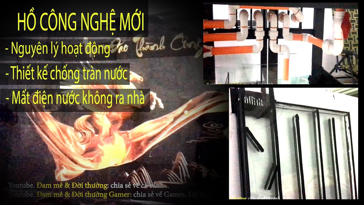 Hồ công nghệ mới 4 lớp đáy với dàn ống màu cam thật chất | Nguyên lý hoạt động của hồ cnm | Hồ 3 mặt