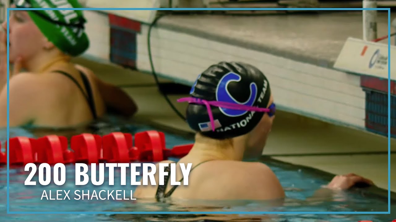 Alex Shackell Takes Home Win in Women's 200 Butterfly | 2023 Speedo Winter Juniors East