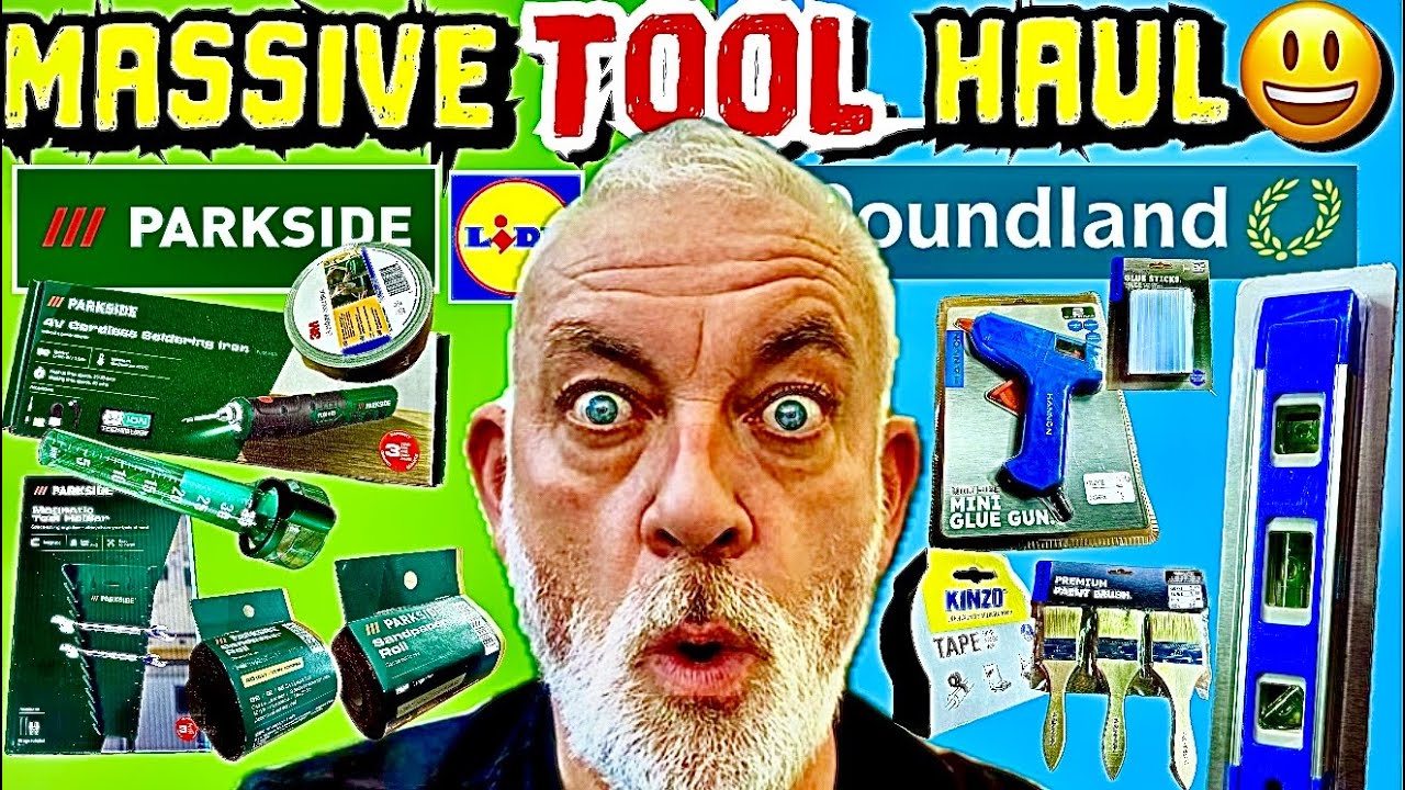 I SAVED ££ ON HANDY DIY WORKSHOP TOOLS 😃FROM LIDL & POUNDLAND