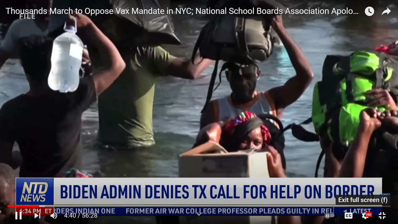 HUMAN SHIELDS AT THE BORDER TEXAS  BIDEN ADMIN WONT HELP HOLD THE LINE