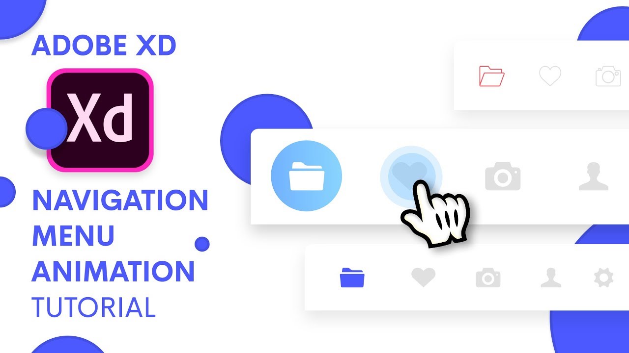 Navigation Menu Animation in Adobe Xd | Auto Animate Tutorial | Design Weekly