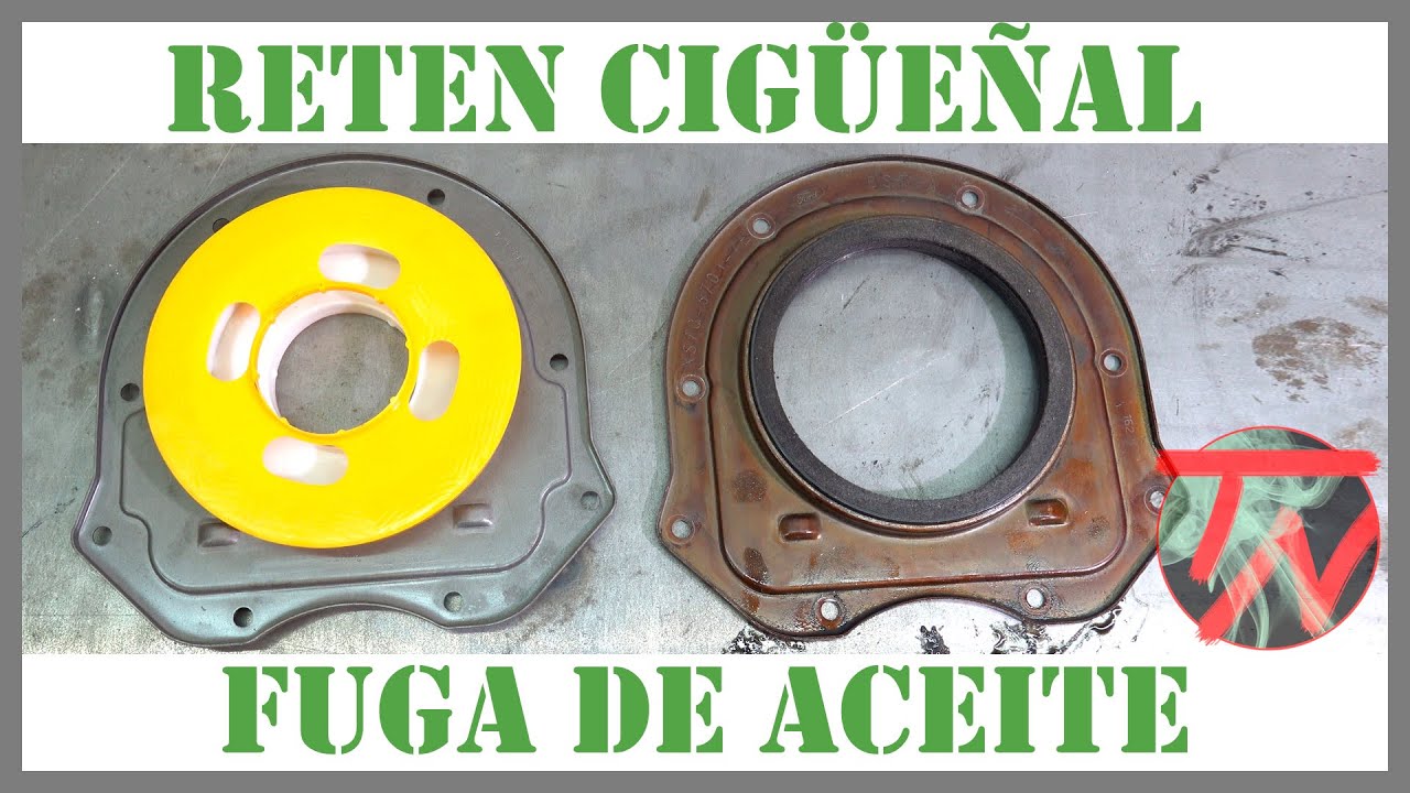 Cómo cambiar el RETÉN del CIGÜEÑAL (Sin Extractor) 🩸 Fuga de Aceite 🛢