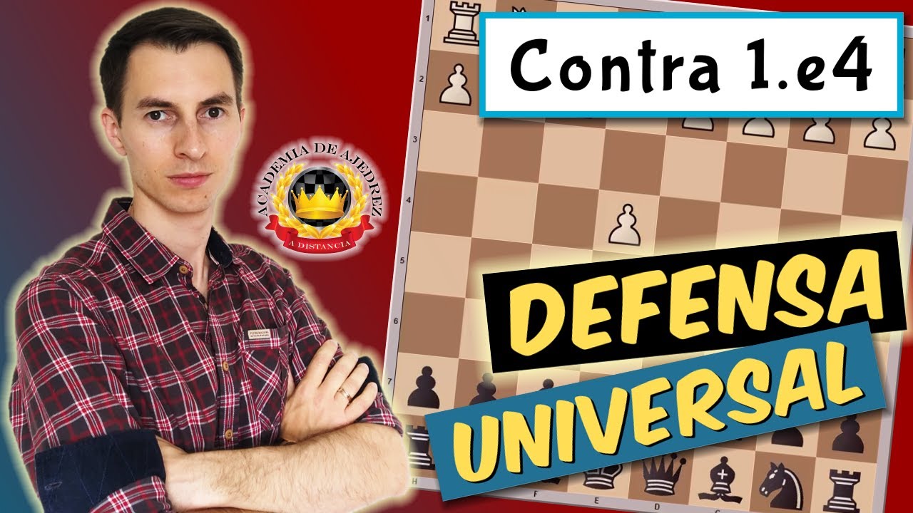 Sencilla DEFENSA UNIVERSAL contra 1.e4 (&iexcl;Apr&eacute;ndela en unos minutos!)