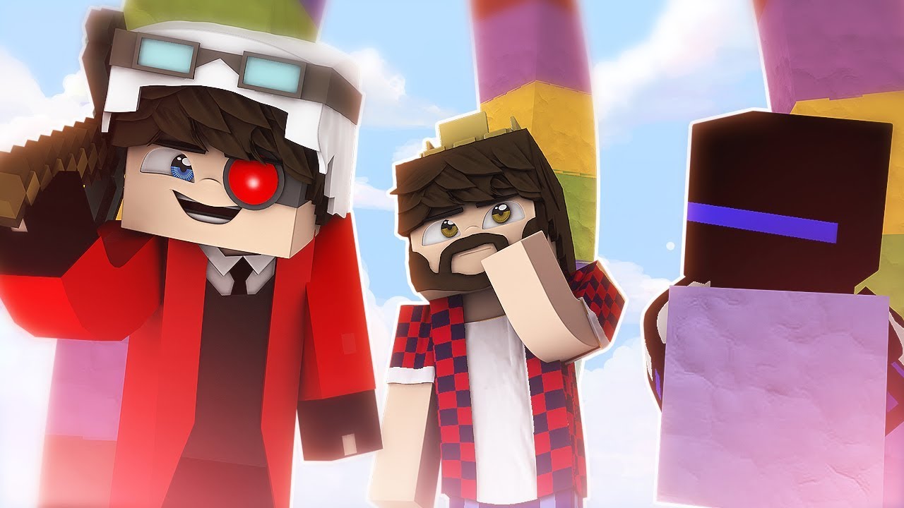 У КОГО ДЛИННЕЕ СТОЛБ? ЧТО ЭТО ЗА ВОЛШЕБНЫЕ СТОЛБЫ?! Minecraft