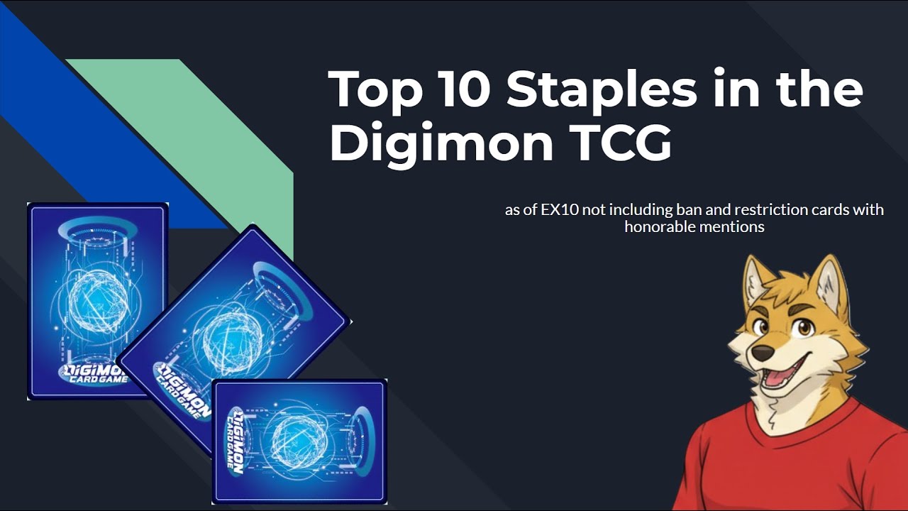 10 лучших на данный момент игр Digimon TCG