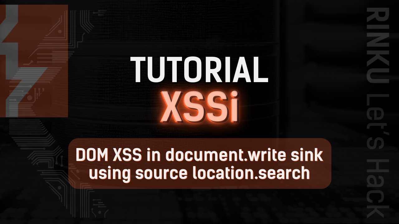 XSS Injection paso a paso | Lab 3: DOM XSS in document.write sink using source location.search