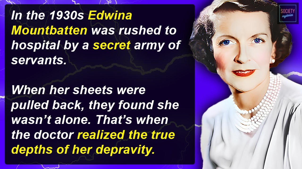 Diamonds, S*x, & Sudden Death - The Fall of Edwina Mountbatten |  Society Mysteries #3