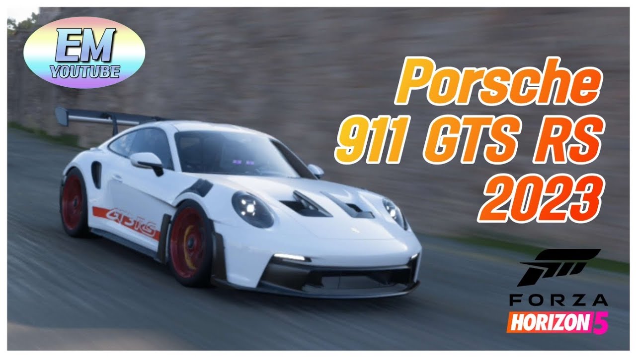 이거 은근히 빠르네.. 포르쉐 911 GT3 RS 2023 - 포르자 호라이즌 5 - EM