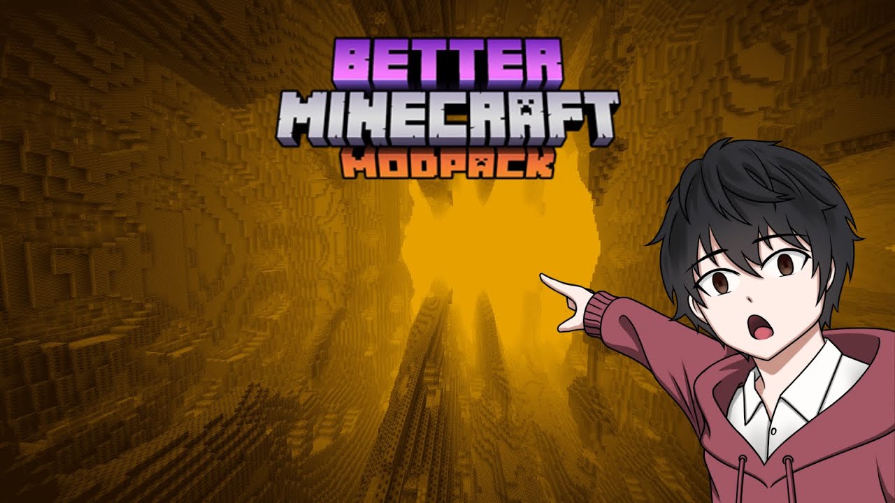 【Stream-VOD】Better Minecraft Modpack : Try to find Enderpearls for Bee Biome!