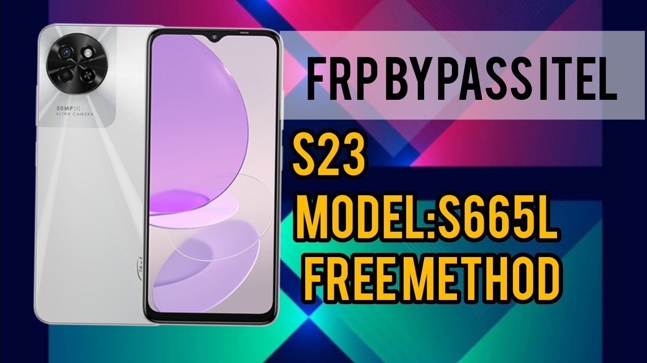 Frp bypass Itel S23 (S665L) Frp bypass, new method working 100% no tool, no box.
