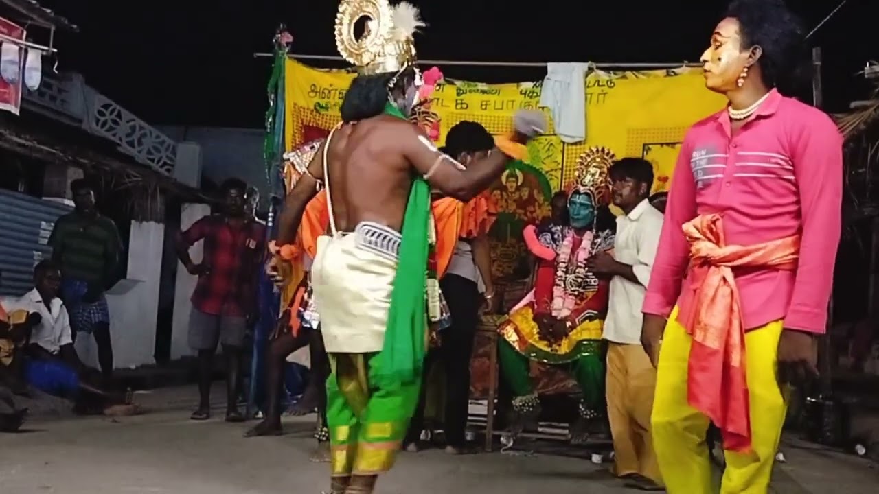 கர்ணன் மோச்சம் part -10 tamil nadaga therukoothu karnan mocham🙏கிருஷ்ணா அவதாரம் 🙏