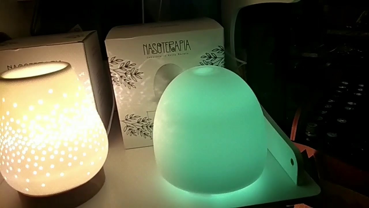 Lampade e diffusori ad ultrasuoni per aromaterapia