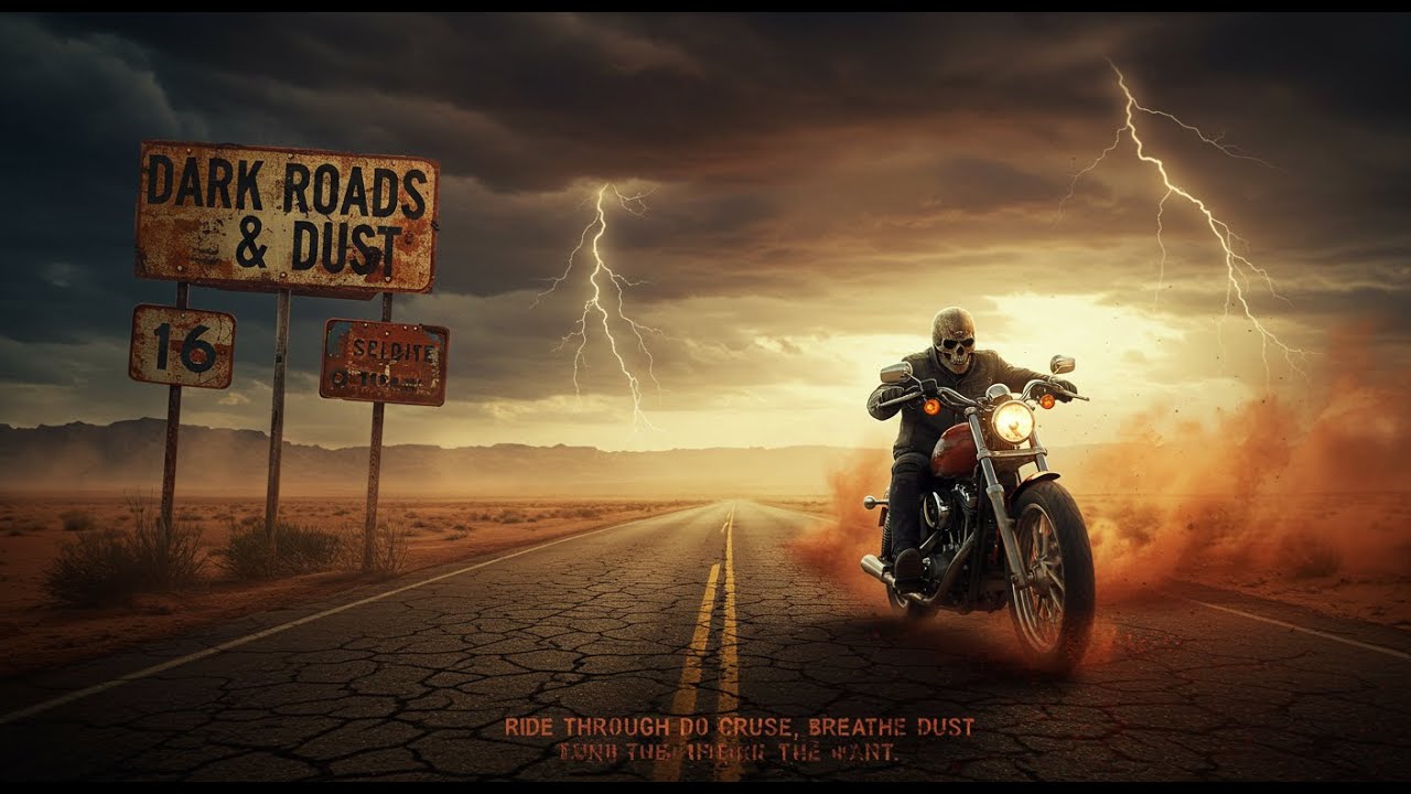 Dark Roads & Dust | Full Album | A Cinematic Outlaw Soundtrack for the Open Roa