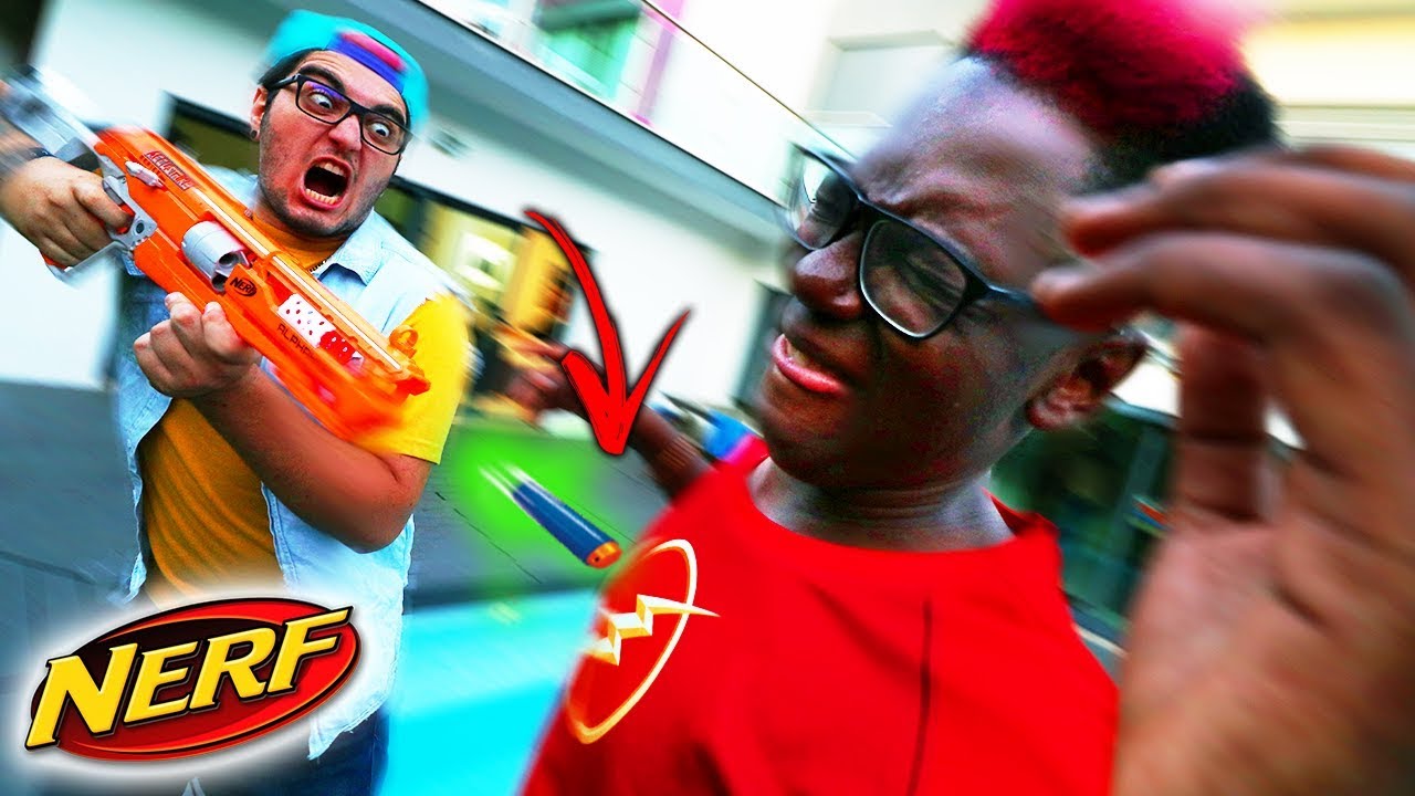 DESAFIO DA ROLETA RUSSA COM NERF !
