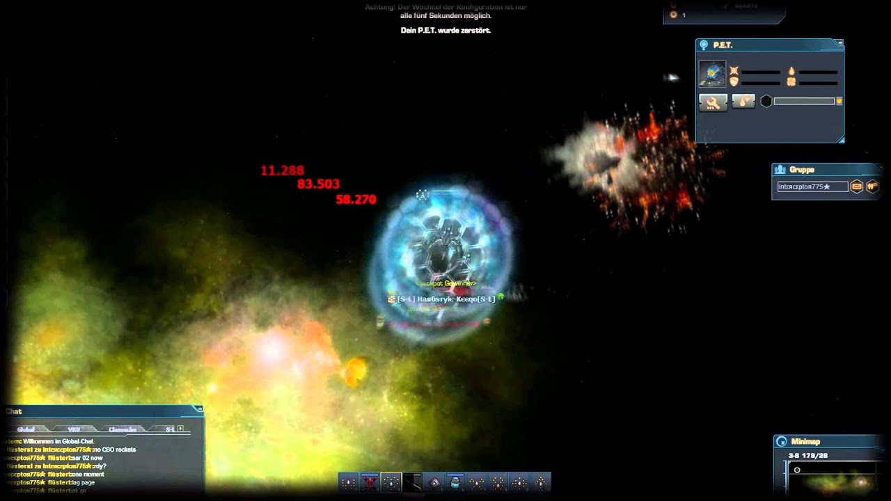 Darkorbit - Keeqo vs 775 [Interceptor] [Read Description]