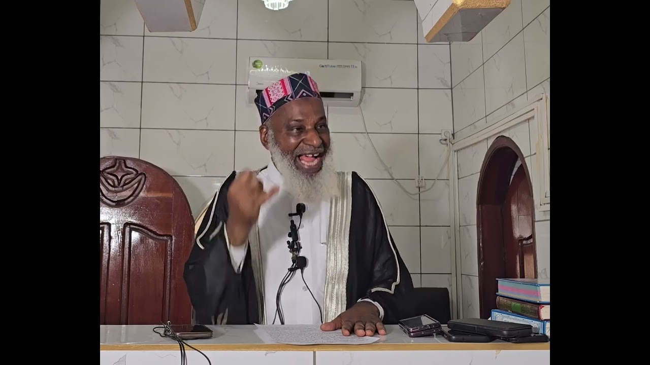 Dr Mamadou Oury BARRY - sermon du 08/11/2024 sur le comportement bienveillant envers autrui. Partie1