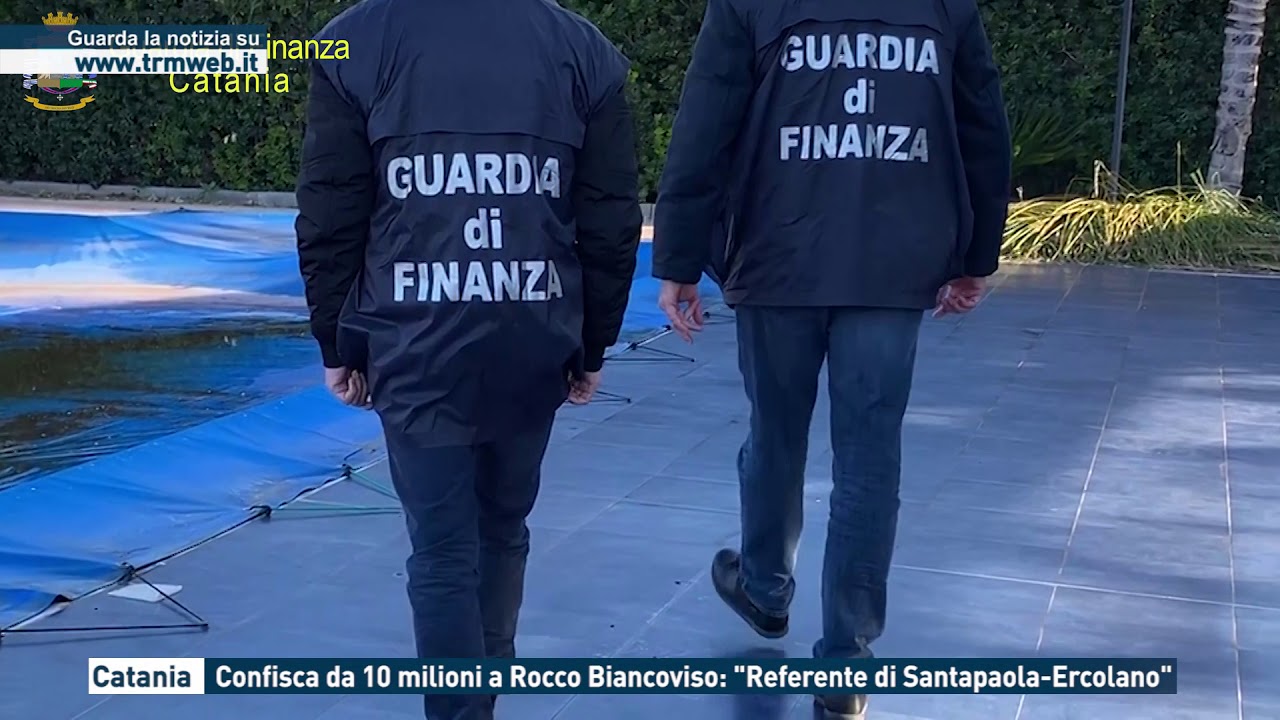 CATANIA - CONFISCA DA 10 MILIONI A ROCCO BIANCOVISO: 