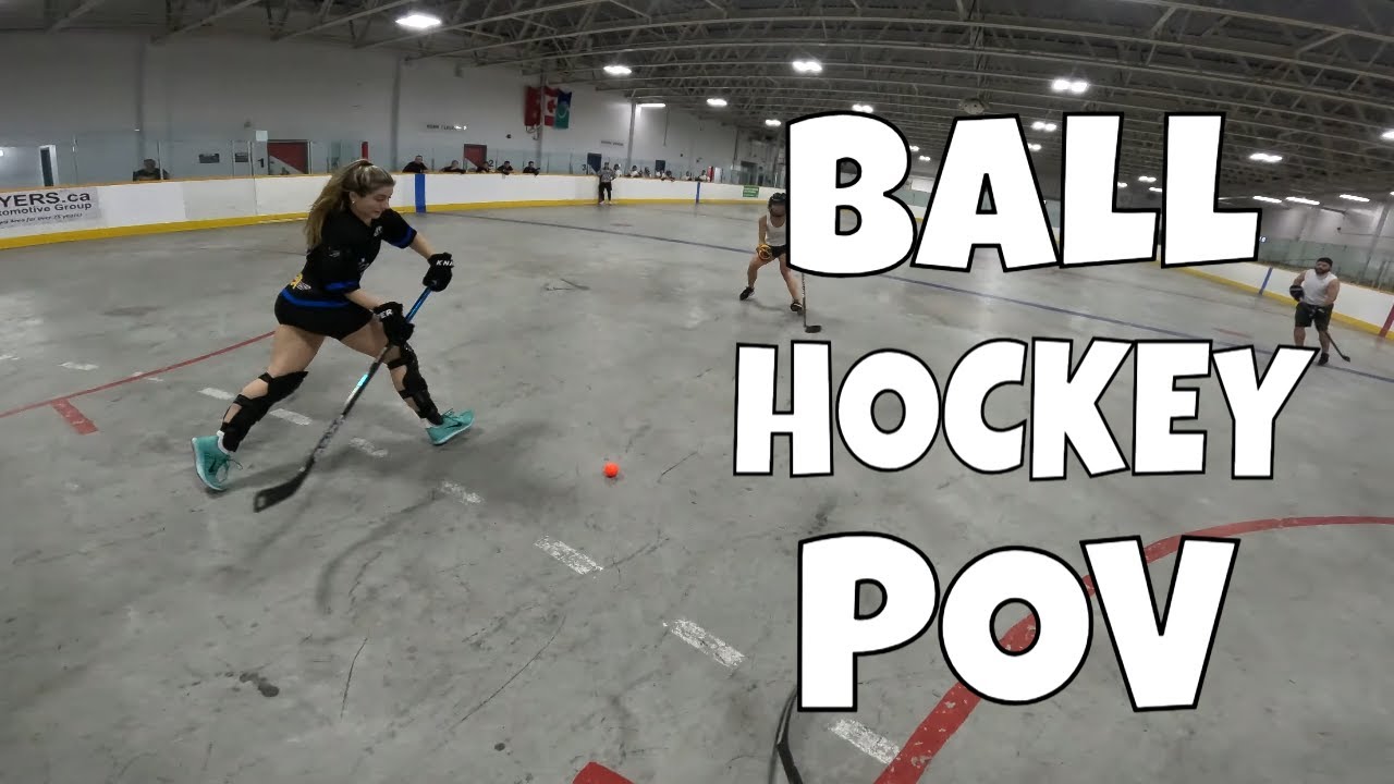 Intense Game | Ball Hockey Highlights | Ball Hockey GoPro First Person POV