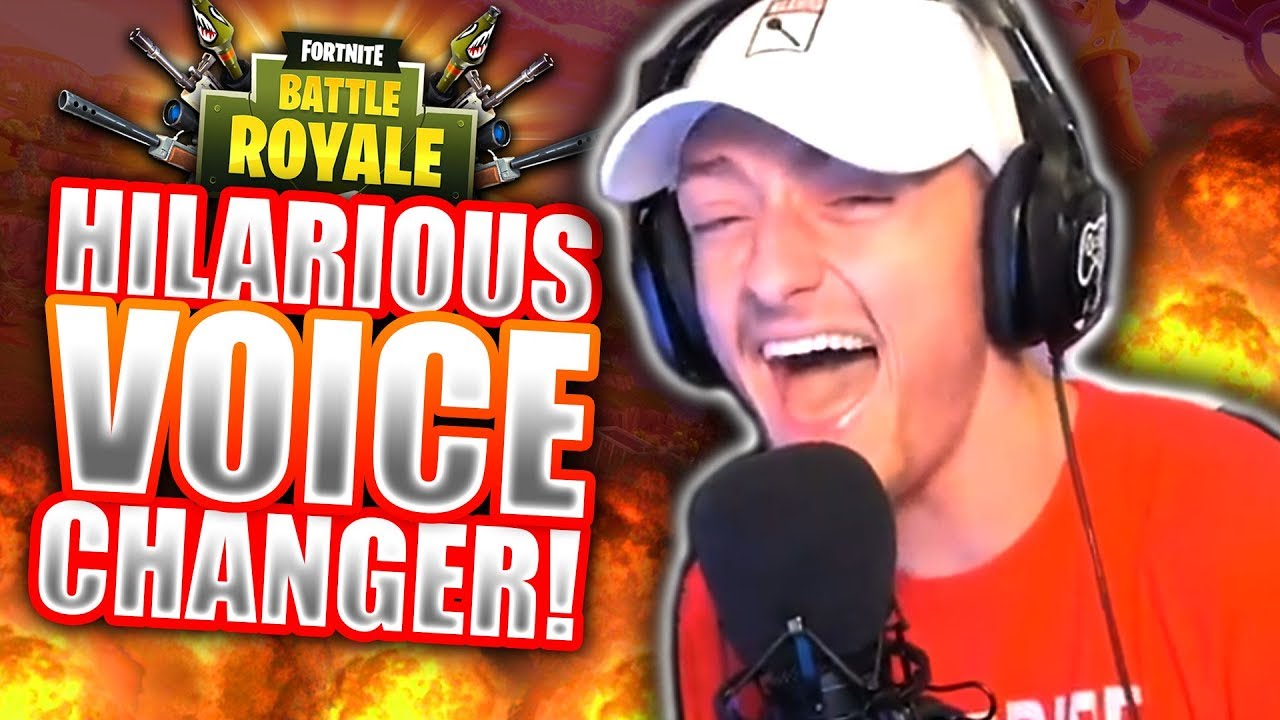 Voice Changer Trolling TRIPS OUT Fortnite Players! *HILARIOUS REACTIONS*