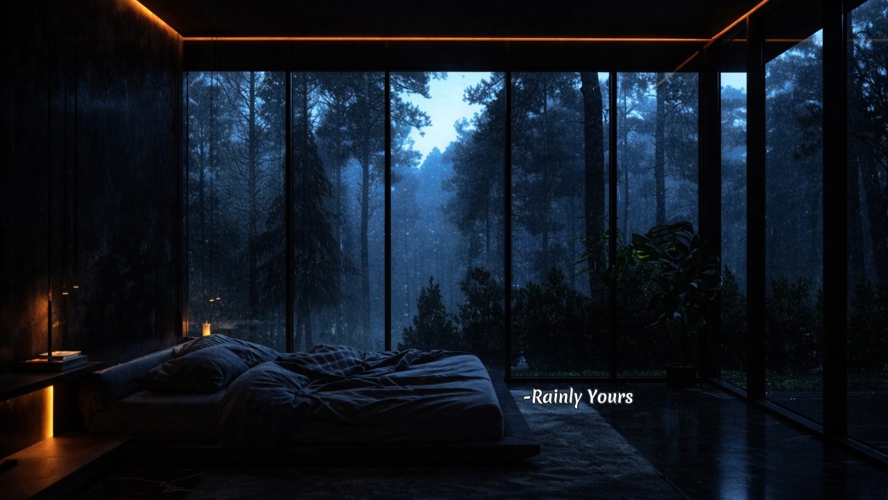 Fall Asleep Fast to Rain Sounds🌧️Gentle Thunder & Steady Rain for Sleep (3 Hours) #rainasmrrelax
