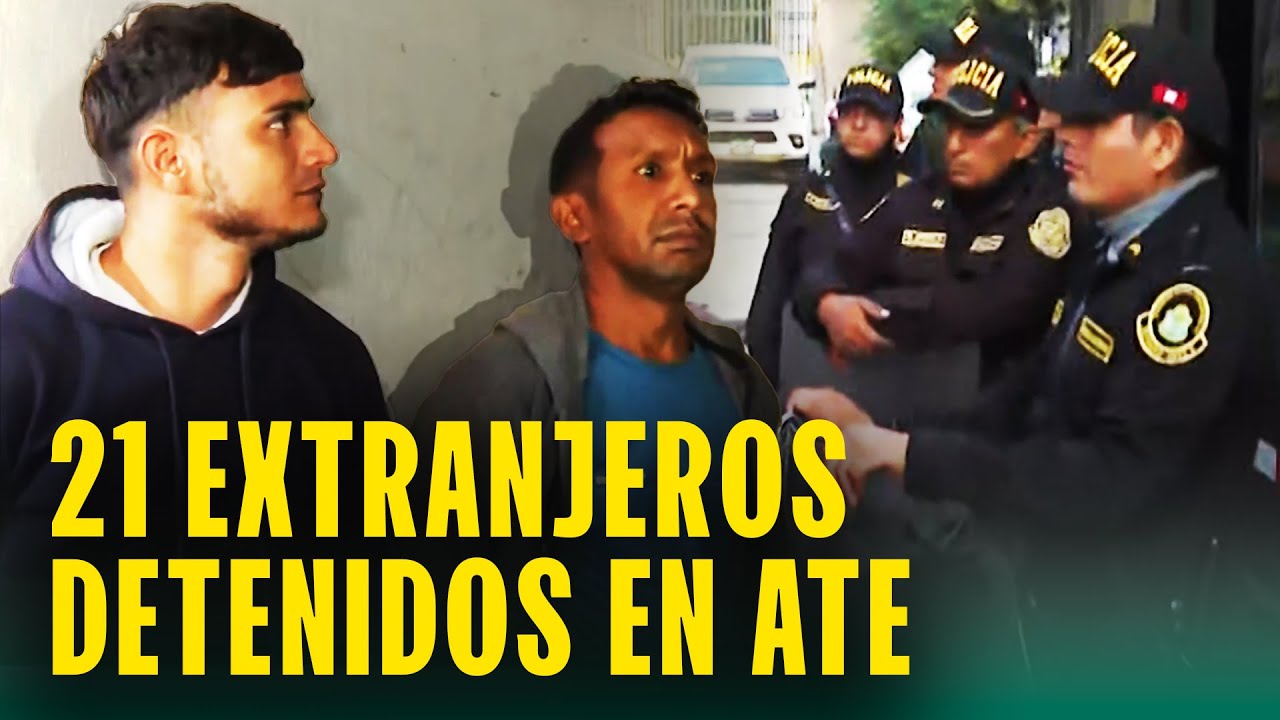 PNP detiene a clanes familiares en Ate: ¿Búnker de extorsión y prostitución?