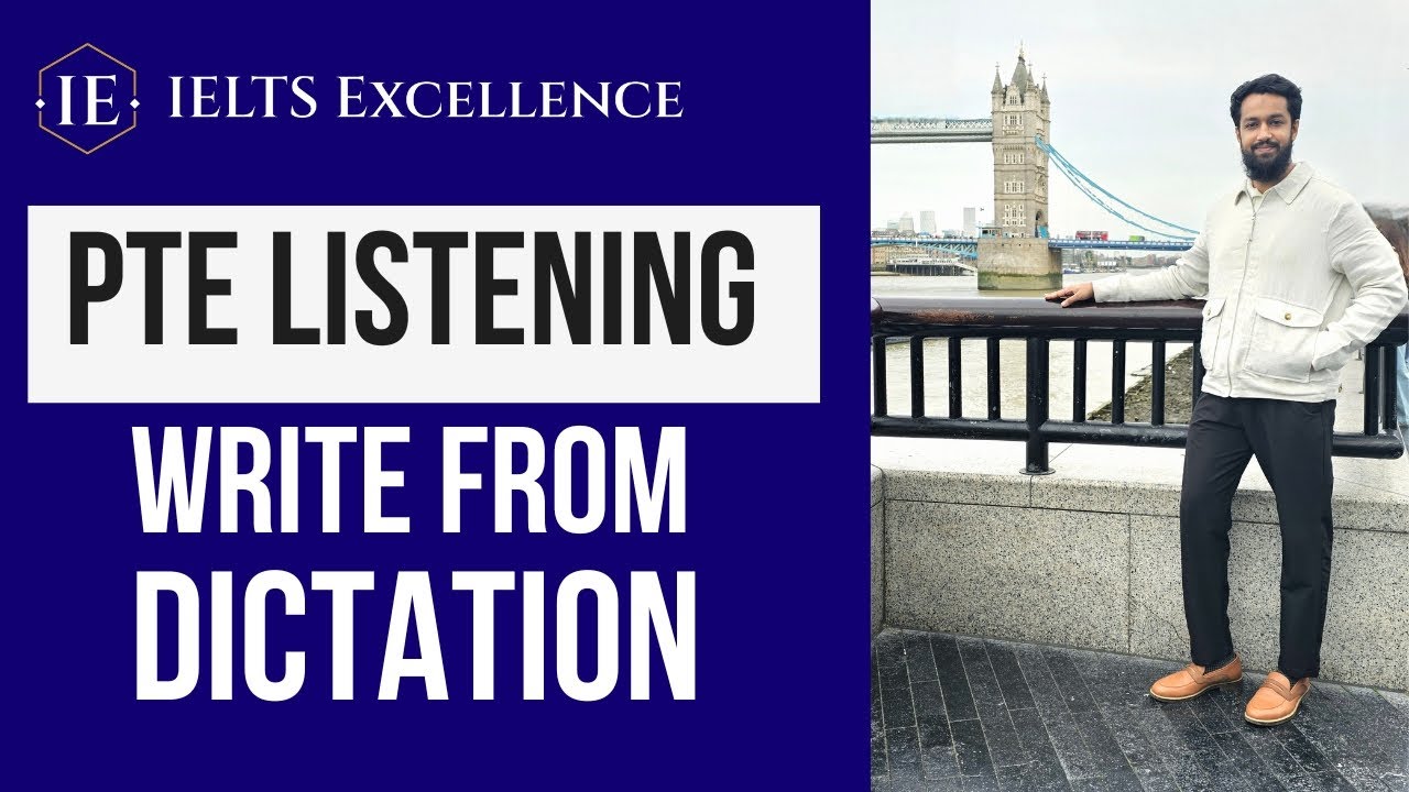 PTE Listening Write from Dictation New Class Tips and Tricks | MHB Sakib
