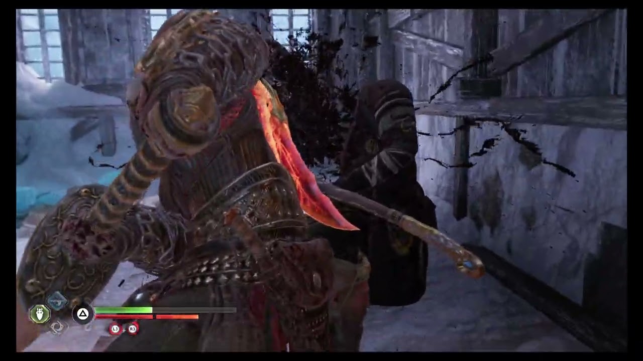 God of War Ragnarök_السجن المحطم العثور على تير الحقيقي