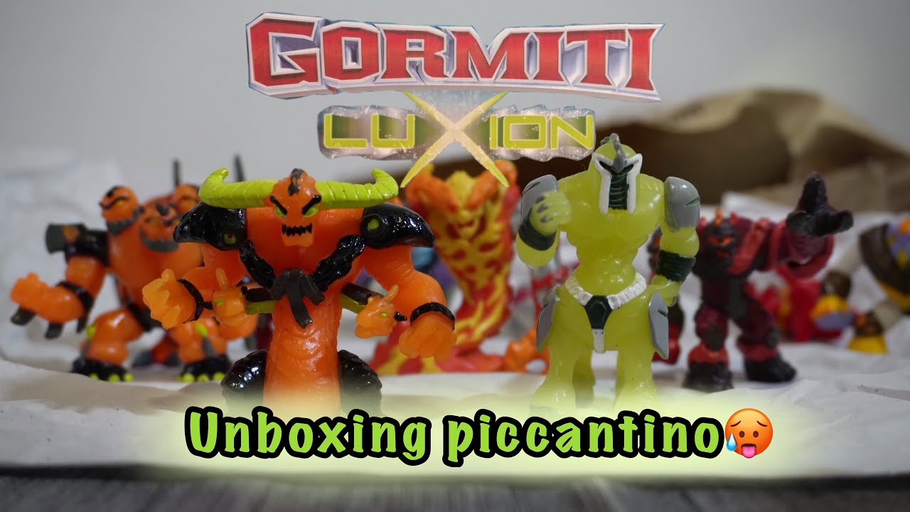 LEANDER E DRAKONIUS LUXION | Unboxing Gormiti #19