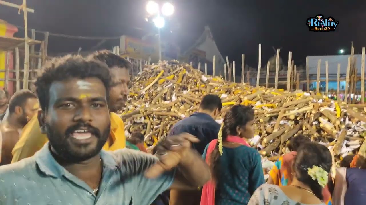 கழுகுமரம் , தீச்சட்டி , பூக்குழி தயார்😍  நத்தம் மாரியம்மன் கோவில் திருவிழா