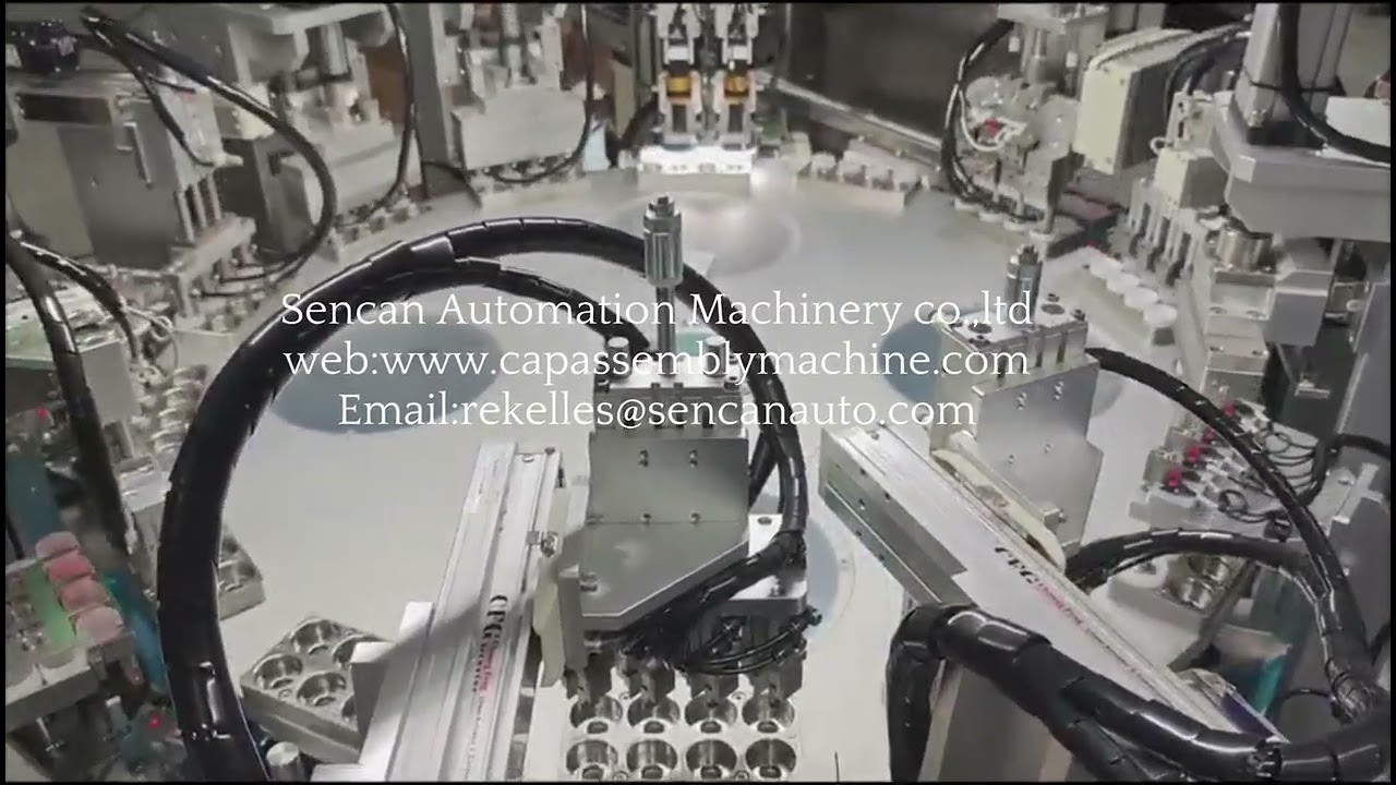 Child Resistant Cap Assembly machine (Index type)