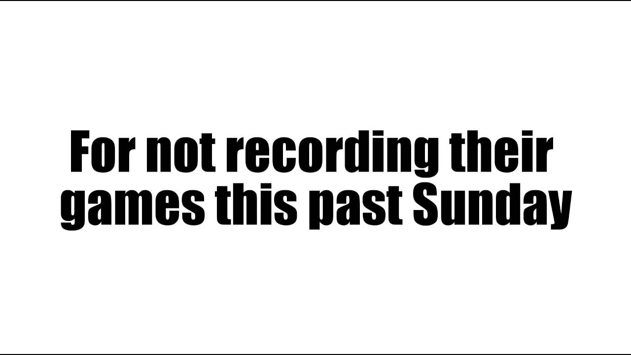 CSBtv: Apologies To...