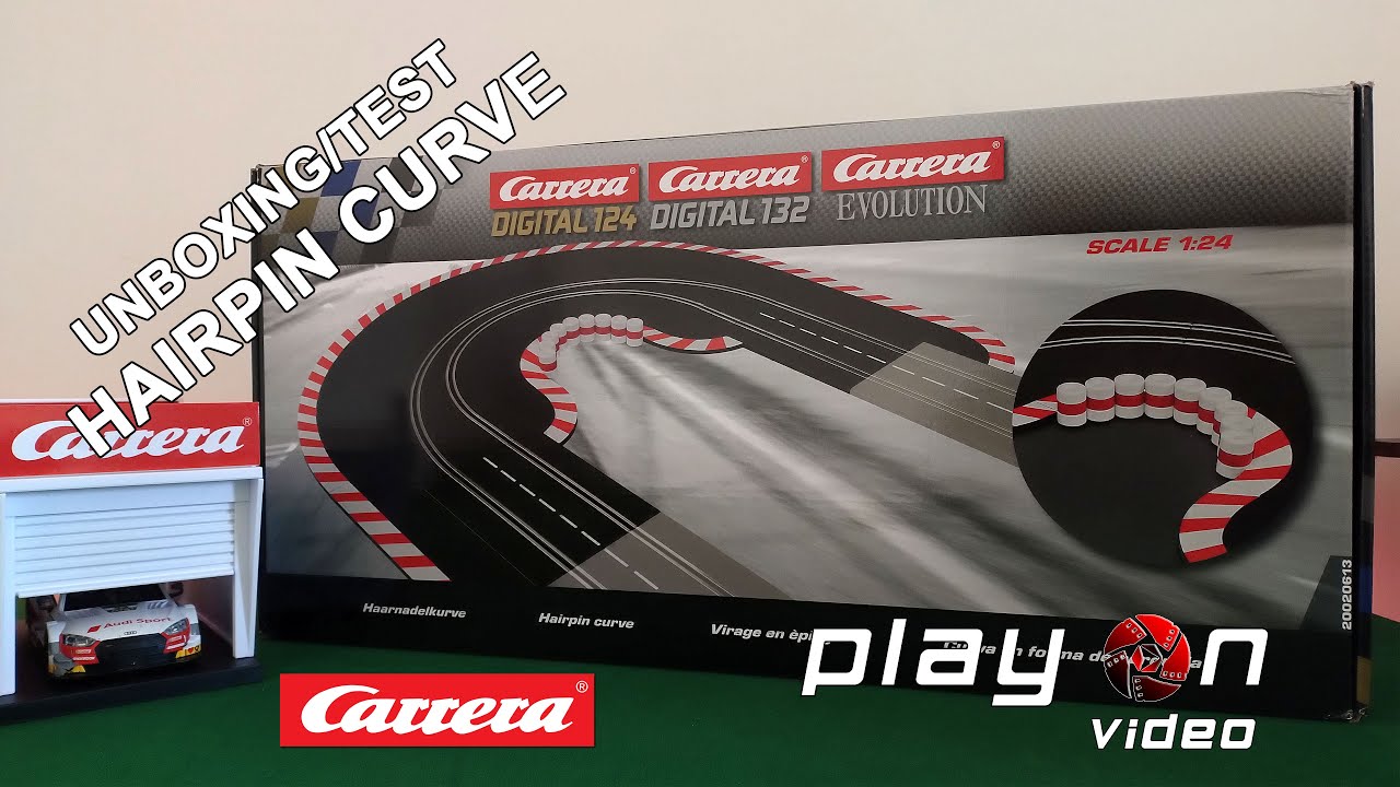 Carrera Hairpin Curve - Unboxing/Test