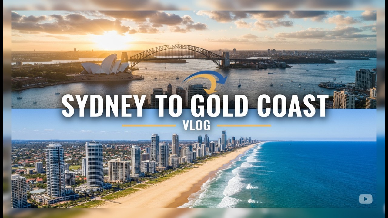 Sydney to Gold Coast full vlog || Virgin Australia flight from Syd to Gold Coast
