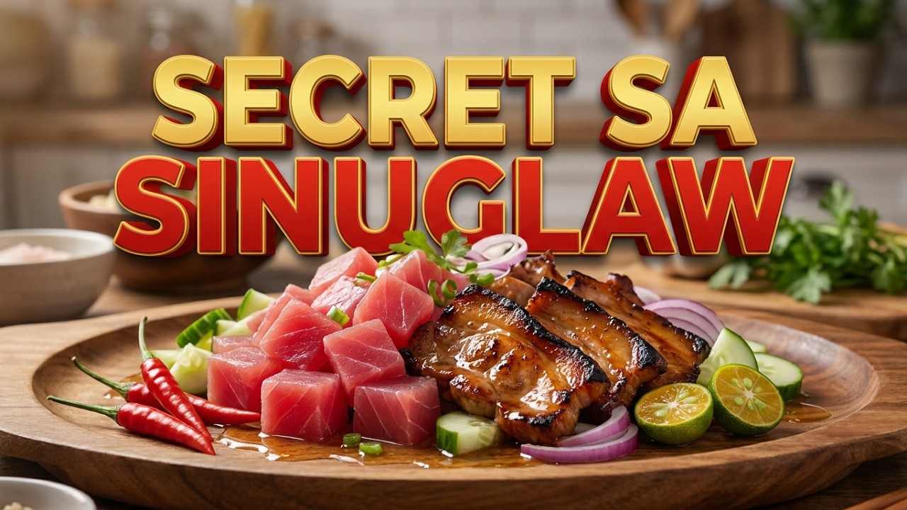 Authentic Sinugba Kinilaw na Tuna with Pork Recipe  (Filipino Surf and Turf) ph