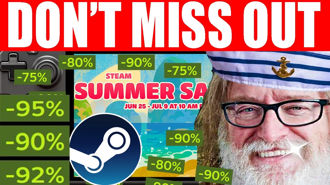 STEAM SUMMER SALE 2026! TOP 50+ BEST STEAM DECK DEALS!