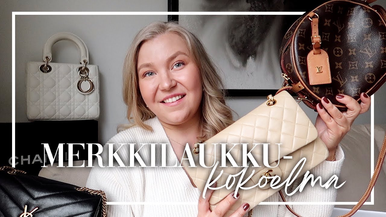 MERKKILAUKKUJEN KOKOELMANI 2025 | CHANEL, DIOR, YSL & LOUIS VUITTON + OSTOVINKKEJÄ | Katri Konderla