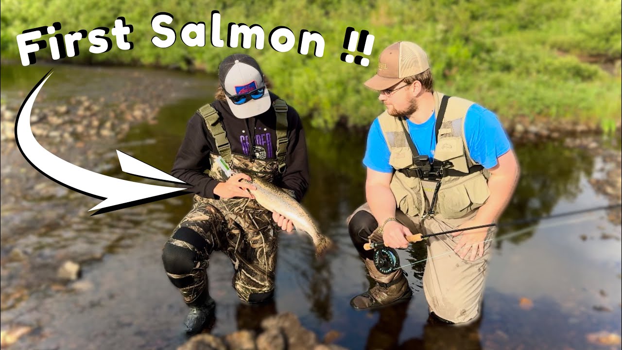 Atlantic Salmon Fishing Rivers STACKED with Salmon !! ( Successful Tips For Late Season Fish ! )