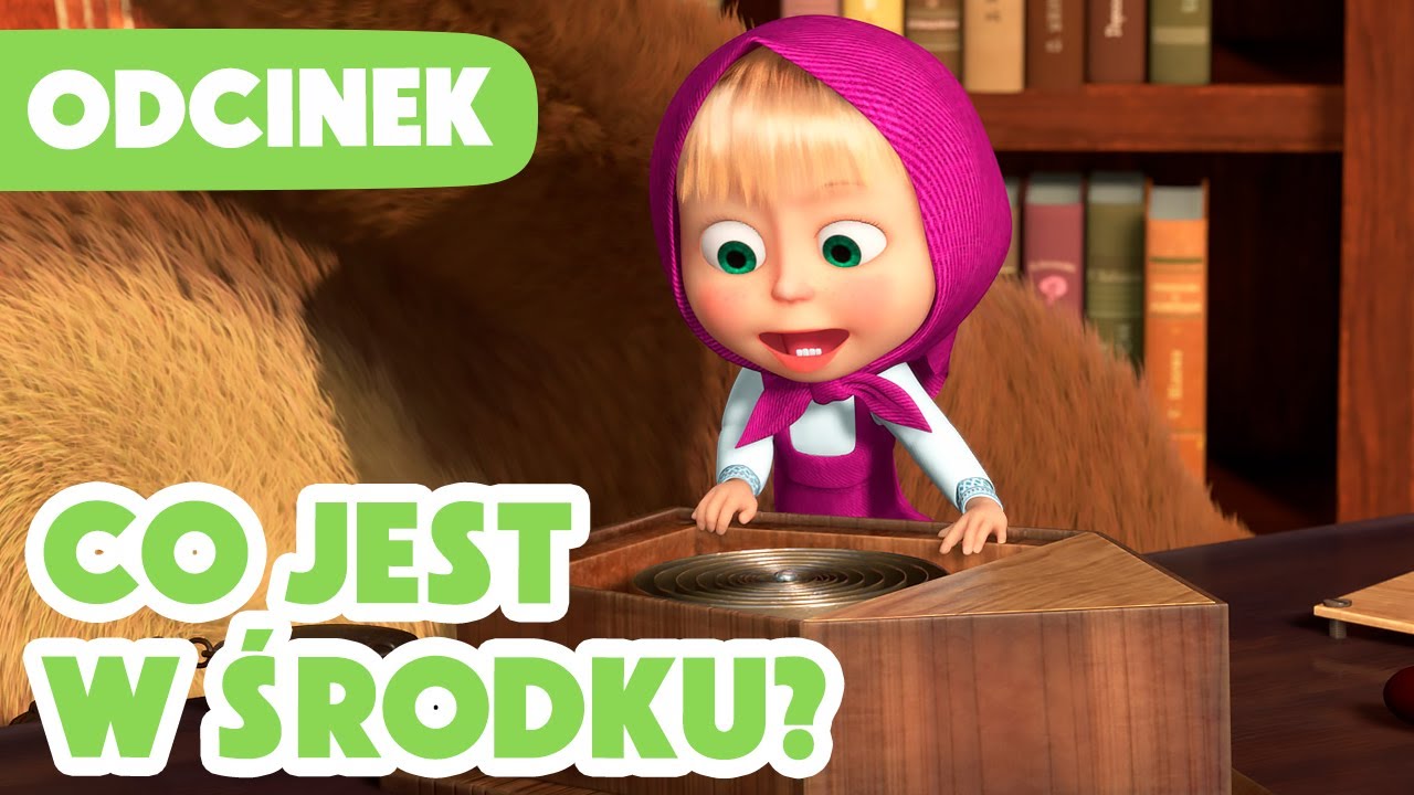💥 Nowy odcinek 2024 💥 Masza i Niedźwiedź 🐻👱‍♀️ Co jest w środku? 🐧✈️ Odcinek 81