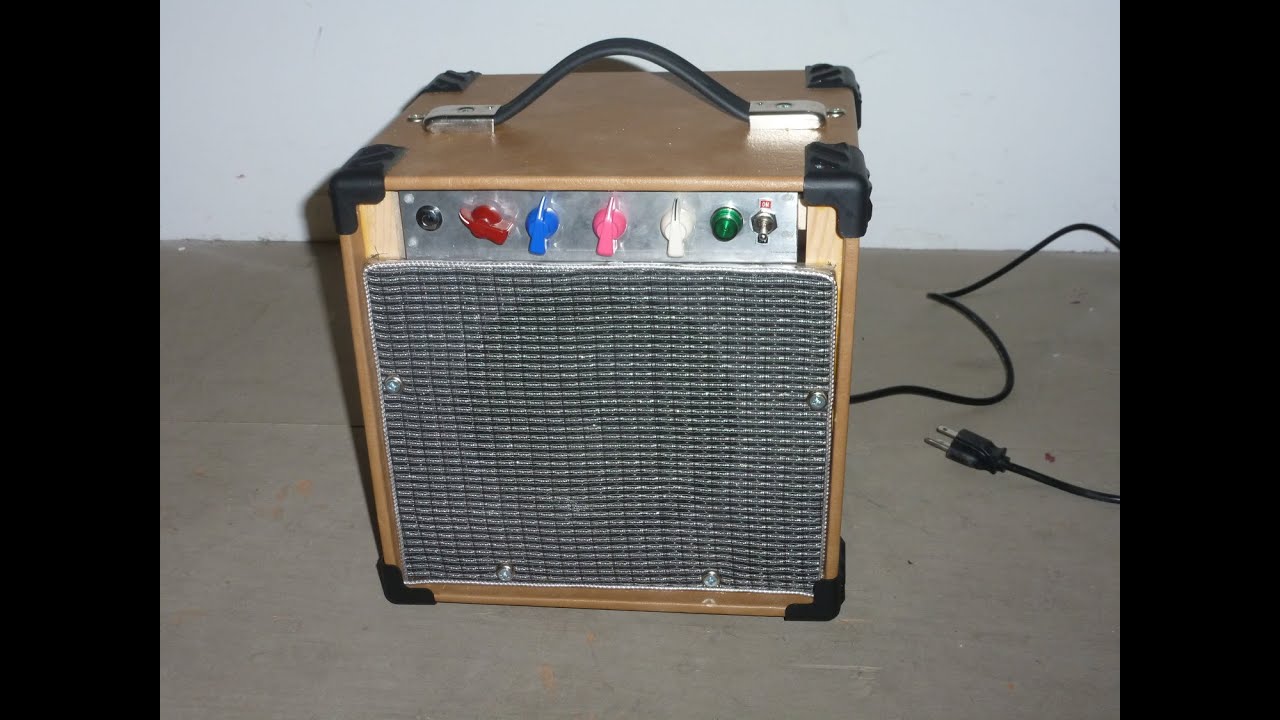 Small 6SN7 Tube Amp Build Demo